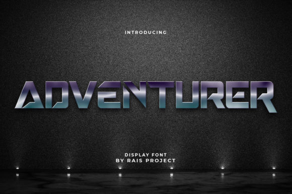 Adventurer: A Display Font for Modern Editorial Design