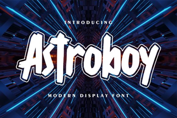 Astroboy: A Font That Elevates Branding with Cool, Bold Character