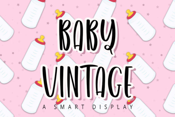 Baby Vintage Font for Web Designers