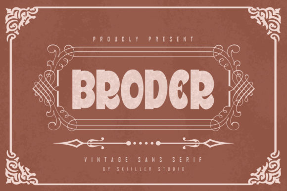 Broder: The Font That Elevates Your Brand
