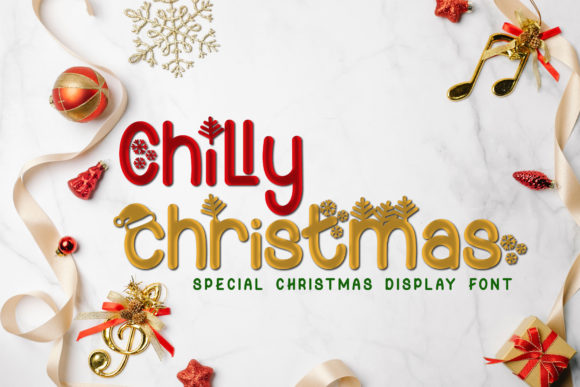 Chilly Christmas: A Festive Font for Creative Branding