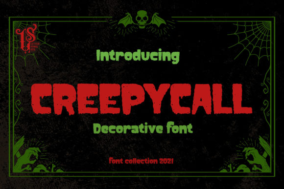 Creepycall: A Display Font for Editorial Creativity