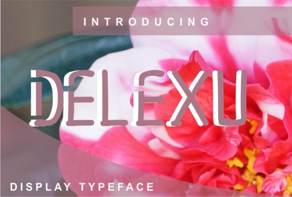 Delexu: A Display Font That Elevates Digital Design