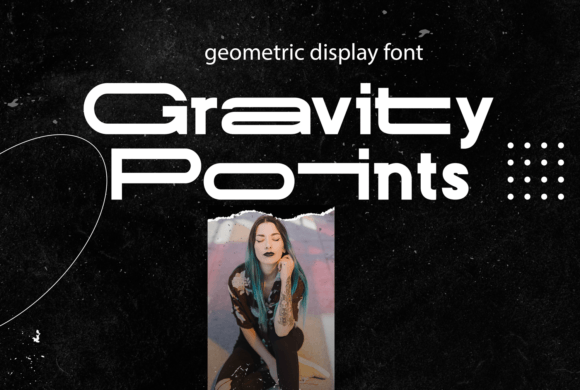 Gravity Points: A Display Font for Modern Web Design
