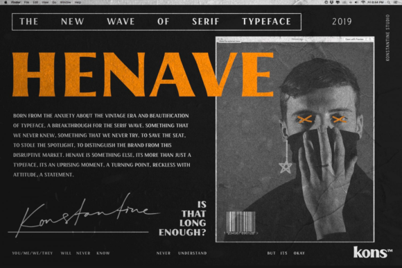 Henave: The Font That Boosted My Bakery’s Brand