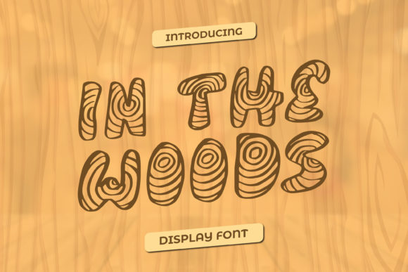 In the Woods Font: A Delightful Choice for Editorial Design