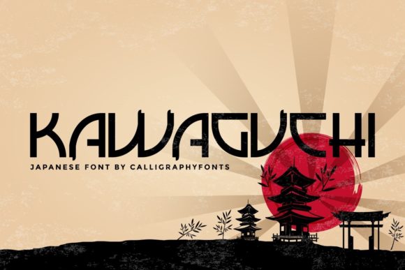 Kawaguchi: A Japanese-Inspired Font for Modern Web Design