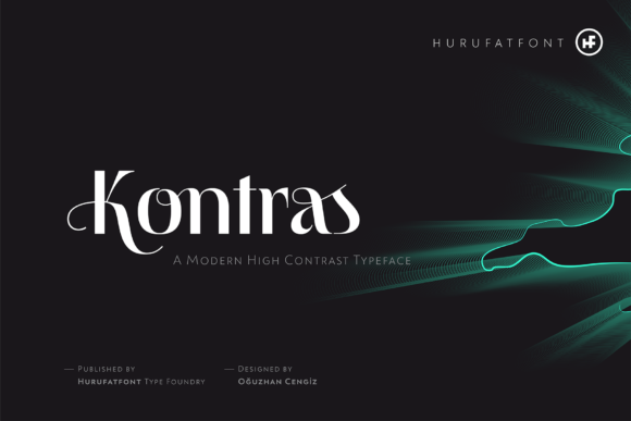Kontras: A Versatile Display Font for Editorial Design