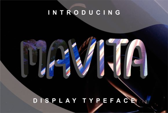 Mavita: A Versatile Display Font for Creative Crafters
