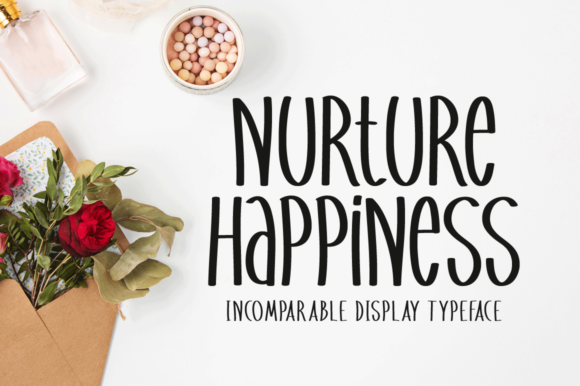 Nurture Happiness: A Font for Joyful Editorial Design