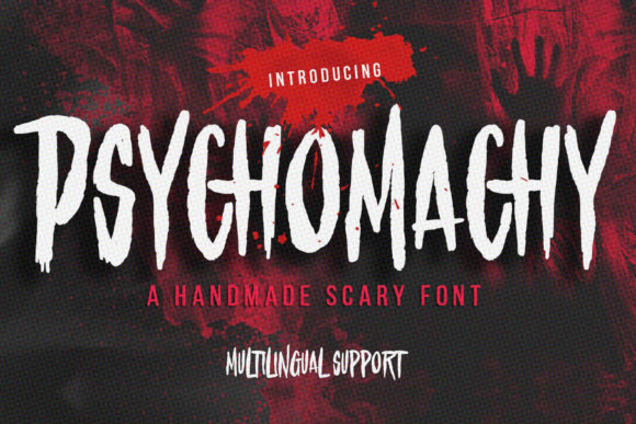 Psychomachy: The Font That Brings Dark Charm to Your Creations