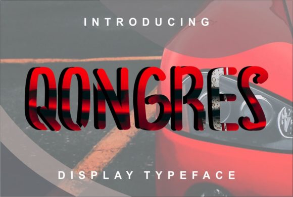 Qongres: A Display Font for Editorial Elegance