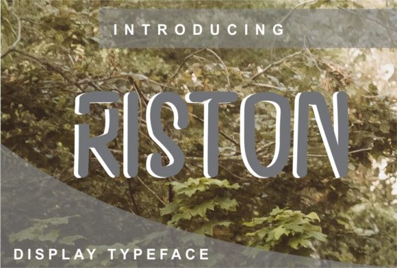 Riston: A Versatile Display Font for Creative Branding
