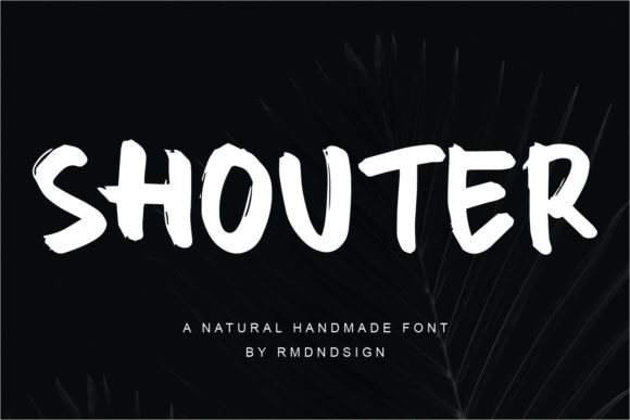 Shouter: A Font That Speaks with Style