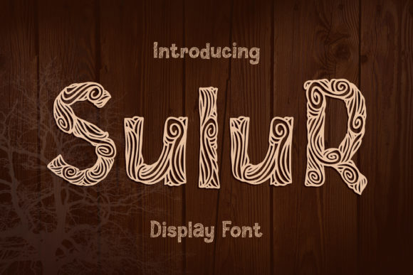 Sulur: A Display Font for Editorial Design Excellence