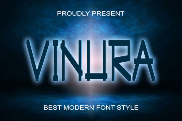 Vinura: A Versatile Display Font for Digital Design